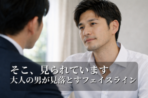 大人の男が見落としがちなフェイスケアの盲点