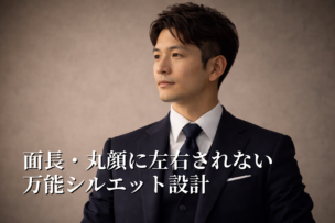 面長・丸顔に左右されない万能シルエットの作り方 ✂️✨